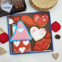 caja galletas personalizadas San Valentin casita love